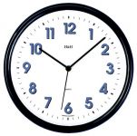 Nástěnné hodiny plastové 3070.4, 3071.2, 3146.6 141322 | H&H 3070 - černá, H&H 3071 - bílá, H&H 3146 - modrá