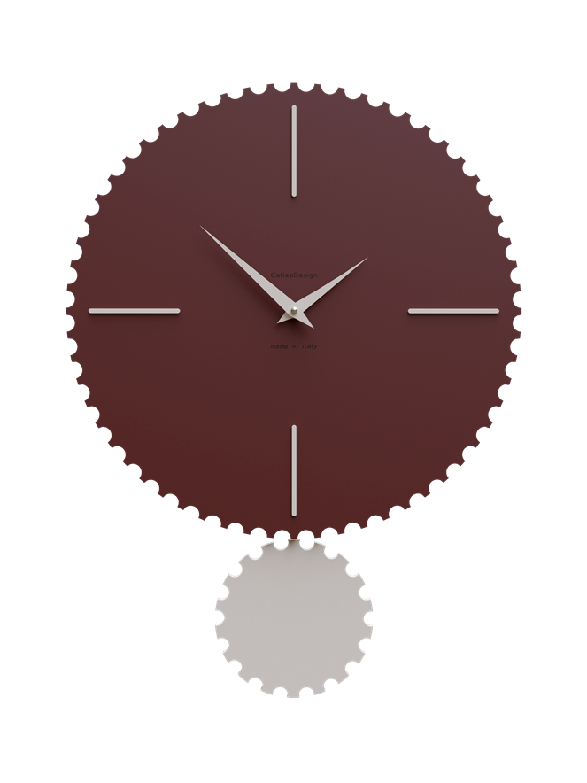 Designové kyvadlové hodiny 11-013-66 CalleaDesign Riz 54cm 184893