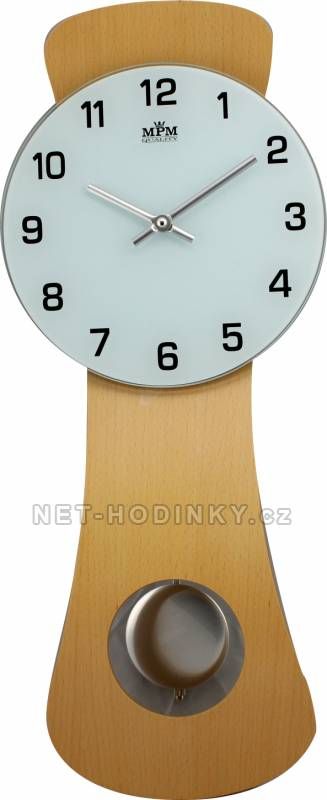 Pěkné dřevěné kyvadlové nástěnné hodiny E05.2712.53, E05.2712.54 z kvalitních materiálů 150881 E05.2712.53
