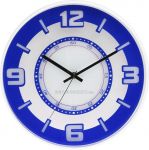 Nástěnné hodiny plastové kulaté E01.3220 s tichým chodem 154912 |  	E01.3220.60 - oranžová , E01.3220.23 - růžová , E01.3220.30 - modrá 