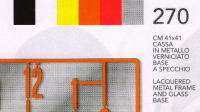 Designové hodiny D&D 270 Meridiana 41cm Meridiana barvy kov oranžový lak 160739 Hodiny