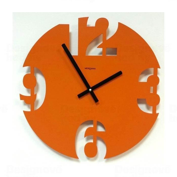 Designové hodiny D&D 299 Meridiana 40cm Meridiana barvy kov stříbrný lak 160781 Hodiny