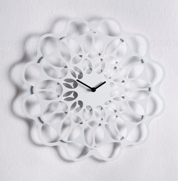 Designové hodiny Diamantini&Domeniconi white/white 40cm 160877 Hodiny