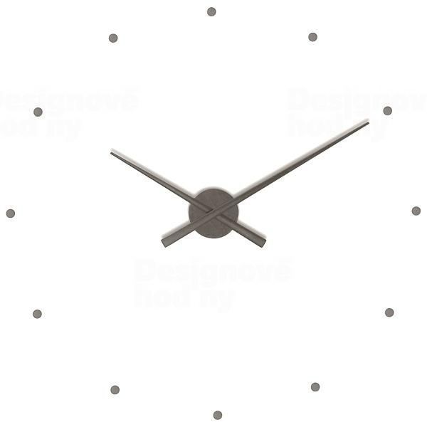 Designové nástěnné hodiny NOMON OJ grafitové 50cm 160978