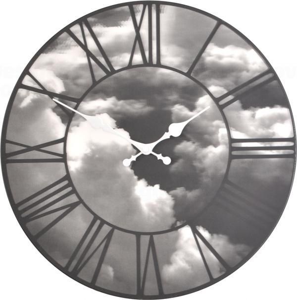Designové nástěnné hodiny 3037 Nextime Clouds 39cm 161323