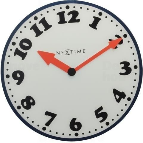 Designové nástěnné hodiny 8151 Nextime Boy 43cm 161347