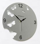 Designové hodiny D&D 201 Meridiana 30cm Meridiana barvy kov stříbrný lak 161508 Hodiny
