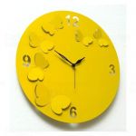 Designové hodiny D&D 206 Meridiana 38cm Meridiana barvy kov oranžový lak 161500
