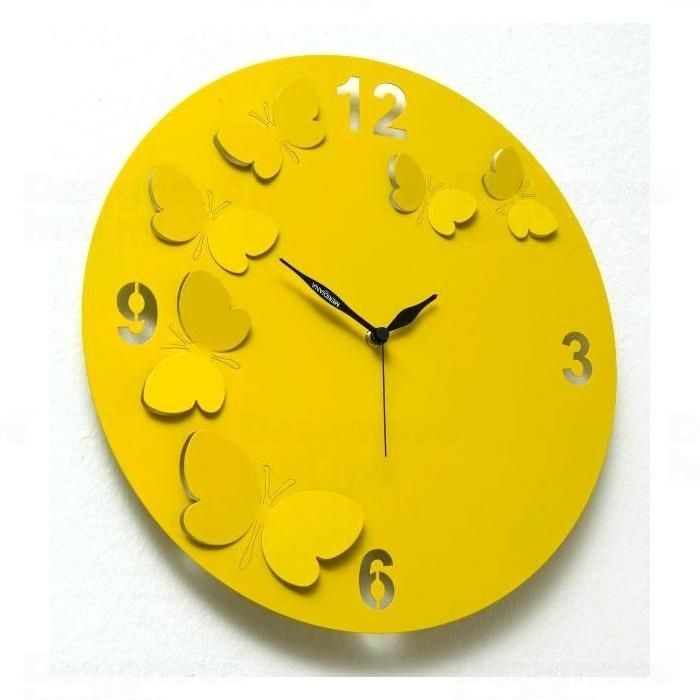 Designové hodiny D&D 206 Meridiana 38cm Meridiana barvy kov stříbrný lak 161498 Hodiny