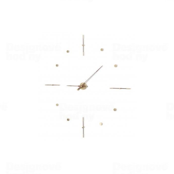 Designové nástěnné hodiny Nomon Mixto NP Gold 125cm 161629