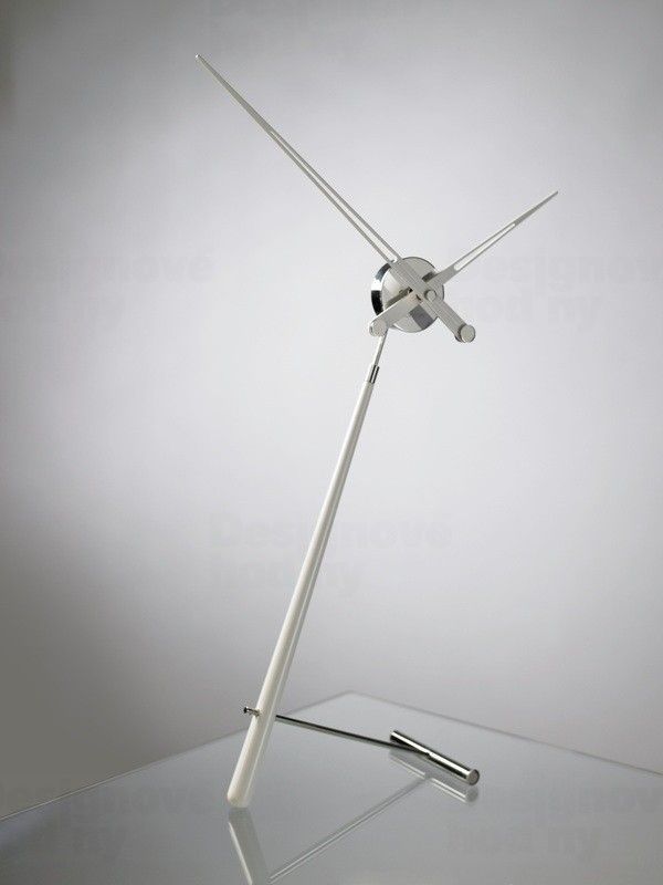 Designové stolní hodiny Nomon Puntero L White 94cm 161617