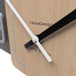 Designové hodiny 10-001 CalleaDesign 44cm (více barev) Barva švestkově šedá - 34 161929 Hodiny