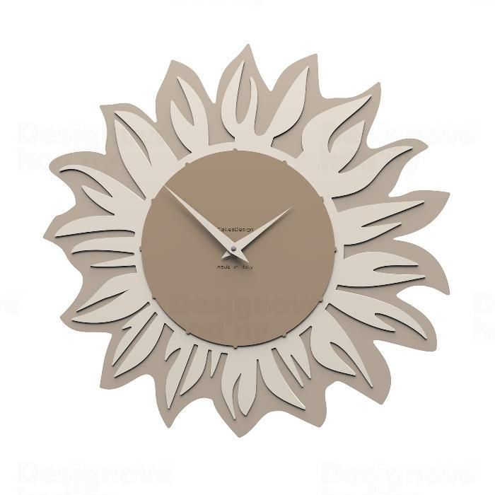 Designové hodiny 10-106 CalleaDesign 47cm (více barev) Barva švestkově šedá - 34 162058