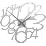 Designové hodiny 10-112 CalleaDesign 51cm (více barev) Barva fuchsiová (starorůžová) - 72 162145 Hodiny