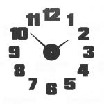 Designové hodiny 10-307 CalleaDesign (více barev) Barva antracitová černá - 4 162490