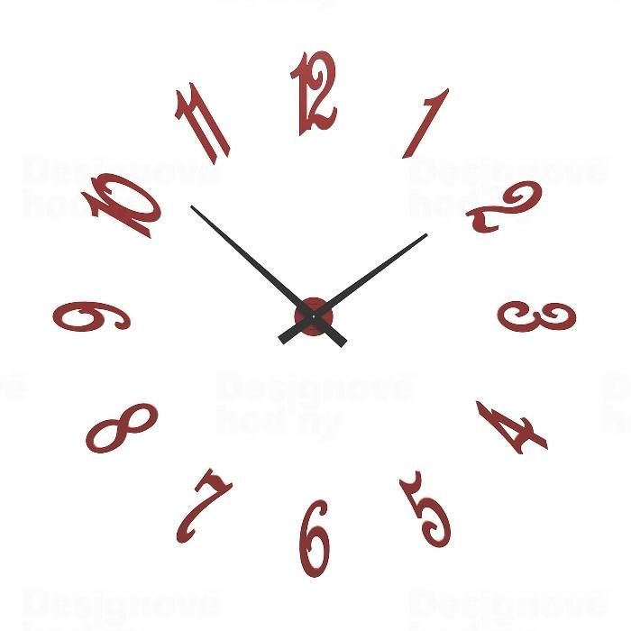 Designové hodiny 10-314 CalleaDesign (více barev) Barva růžová klasik - 71 162750