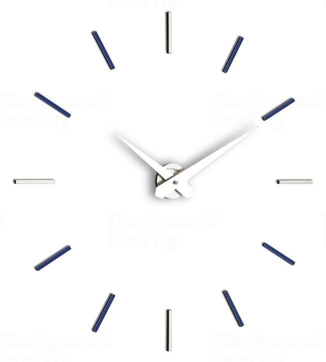 Designové nástěnné hodiny I200MBL blue IncantesimoDesign 90-100cm 163363 Hodiny