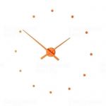 Designové nástěnné hodiny NOMON OJ dýňové 50cm 163430