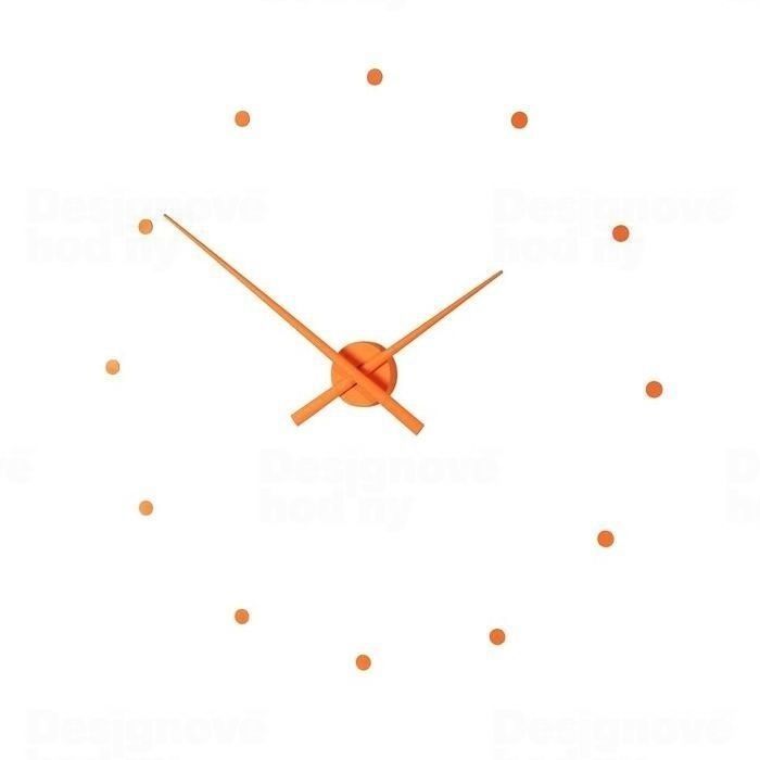 Designové nástěnné hodiny NOMON OJ dýňové 50cm 163430