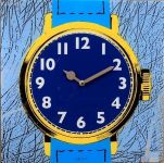 Designové nástěnné hodiny 8157 Nextime Watch One 43cm 163544