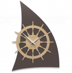 Designové hodiny 10-014 CalleaDesign Sailing 45cm (více barevných verzí) Barva bílá - 1 164572
