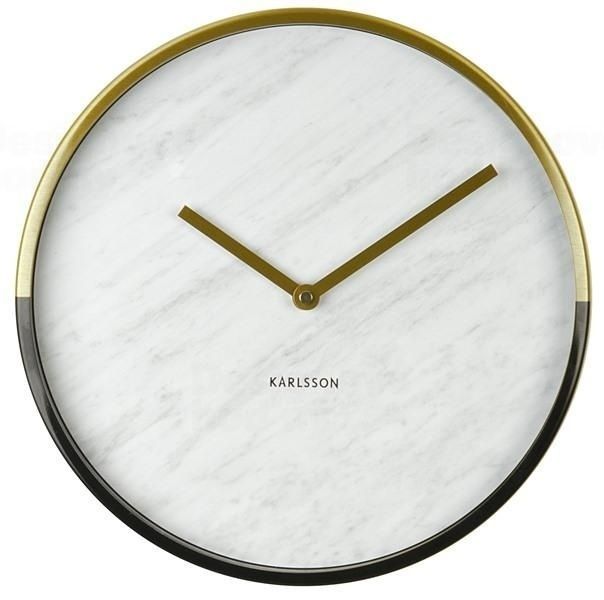 Designové nástěnné hodiny 5606WH Karlsson 30cm 164711