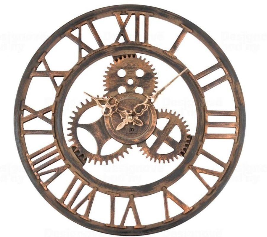 Lowell Italy Designové nástěnné hodiny 21458 Lowell 43cm 164931