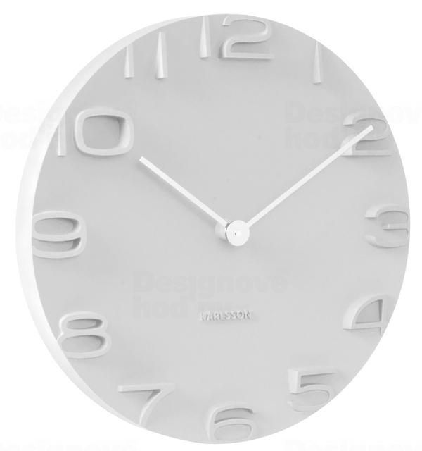 Designové nástěnné hodiny 5311WH Karlsson 42cm 165240