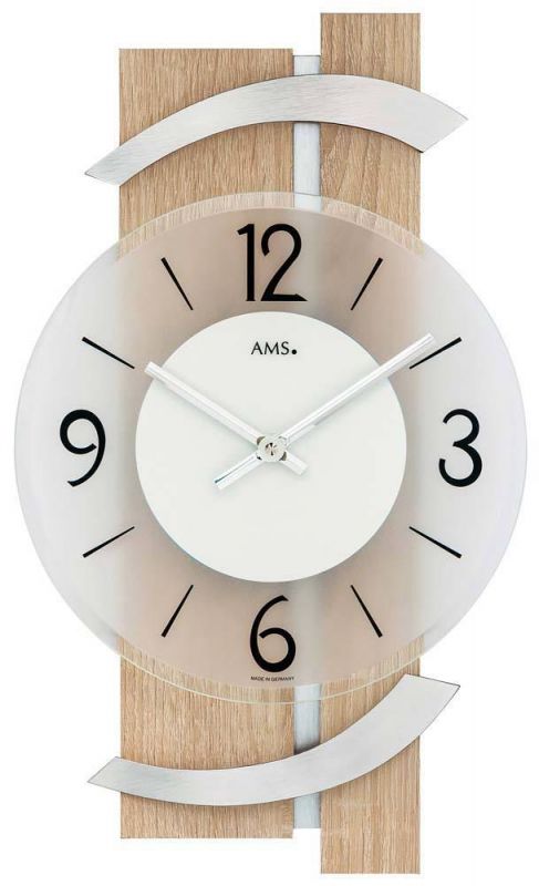 Designové nástěnné hodiny AMS 9546 165187 Hodiny