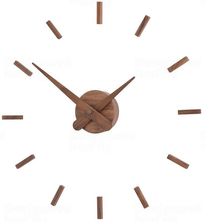 Designové nástěnné hodiny Nomon Sunset Wood 50cm 165375