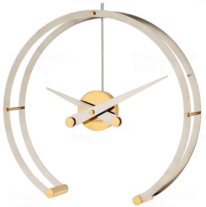 Designové stolní hodiny Nomon Omega Gold 43cm 164928