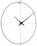 Designové nástěnné hodiny Nomon Bilbao L černé 110cm 165910
