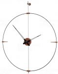 Designové nástěnné hodiny Nomon Bilbao Graphite Small 92cm 165922