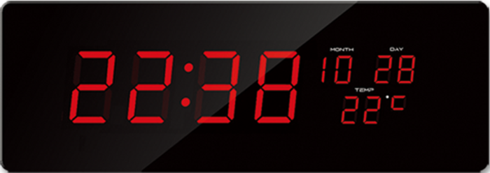 Digitální hodiny JVD červená čísla DH2.2 166312 Hodiny