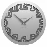 Designové hodiny 10-002 CalleaDesign Labirinto 30cm (více barevných verzí) Barva černá klasik - 5 161933 Hodiny