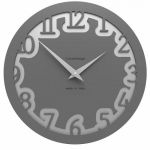 Designové hodiny 10-002 CalleaDesign Labirinto 30cm (více barevných verzí) Barva růžová lastura (nejsvětlejší) - 31 161944 Hodiny