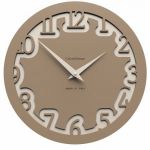 Designové hodiny 10-002 CalleaDesign Labirinto 30cm (více barevných verzí) Barva růžová lastura (nejsvětlejší) - 31 161944 Hodiny