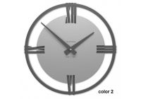 Designové hodiny 10-031 CalleaDesign Sirio 38cm (více barevných verzí) Barva bílá-1 - RAL9003 169173 Hodiny