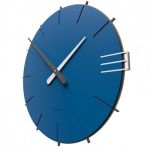 Designové hodiny 10-019 CalleaDesign Mike 42cm (více barevných verzí) Barva caffelatte - 14 164746 Hodiny