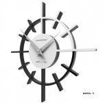 Designové hodiny 10-018 CalleaDesign Crosshair 29cm (více barevných verzí) Barva švestkově šedá - 34 164801 Hodiny
