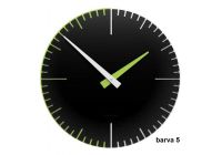 Designové hodiny 10-025 CalleaDesign Exacto 36cm (více barevných verzí) Barva žlutá klasik - 61 166491 Hodiny