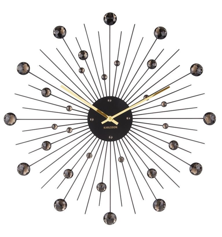 Designové nástěnné hodiny 4859BK Karlsson 50cm 166896