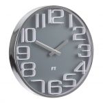 Designové nástěnné hodiny Future Time FT7010GY Numbers 30cm 167177