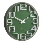 Designové nástěnné hodiny Future Time FT8010GR Numbers 30cm 167182