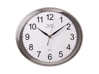 Nástěnné hodiny JVD sweep šedé HP664.2 167022 Hodiny