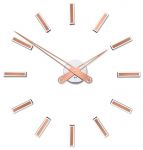 Designové nalepovací hodiny Future Time FT9600CO Modular copper 60cm 167207 Hodiny