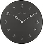 Designové nástěnné hodiny 8193gs Nextime Carousel 40cm 169475