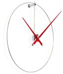 Designové nástěnné hodiny Nomon New Anda L red 100cm 169248