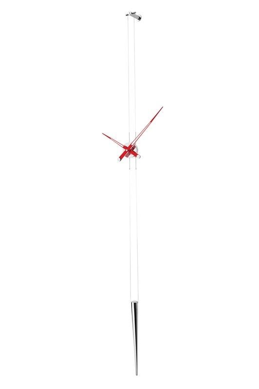 Designové nástěnné hodiny Nomon Pendulo red 169291