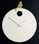 Designové nástěnné hodiny Diamantini&Domeniconi 394 gold Bird 40cm 169652